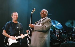 Eric Clapton and BB King live onstage in London, England as part of 24 Nights series of concerts. Earl's Court, London.