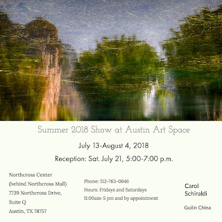 Austin Visual Arts Association Summer 2018 Invitation