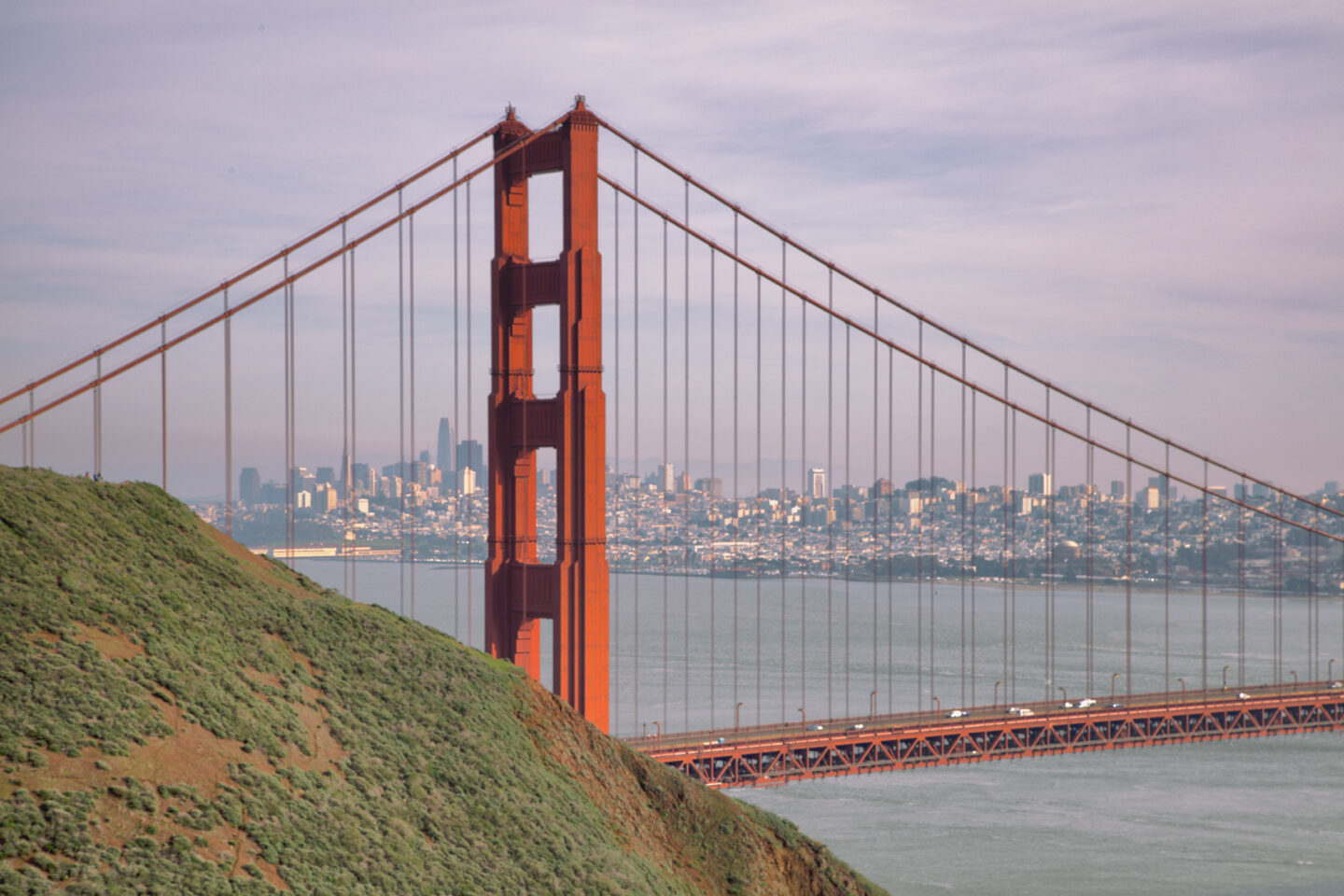 Golden Gate Bridge, San Francisco, California as photographed by Carol Schiraldi of Carol's Little World 