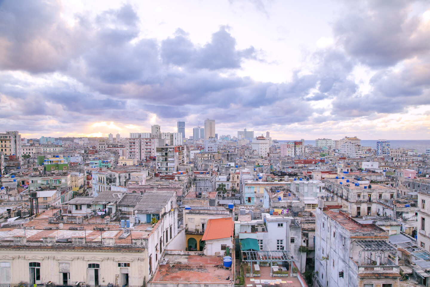 Skyline from above, the city skyline of Havana, Cuba as seen from above by Carol Schiraldi of Carol's Little World. 