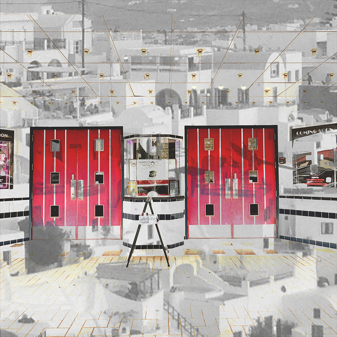 Red Doors Floating in celebration of the autumn CPAC workshop on iPhone photography 