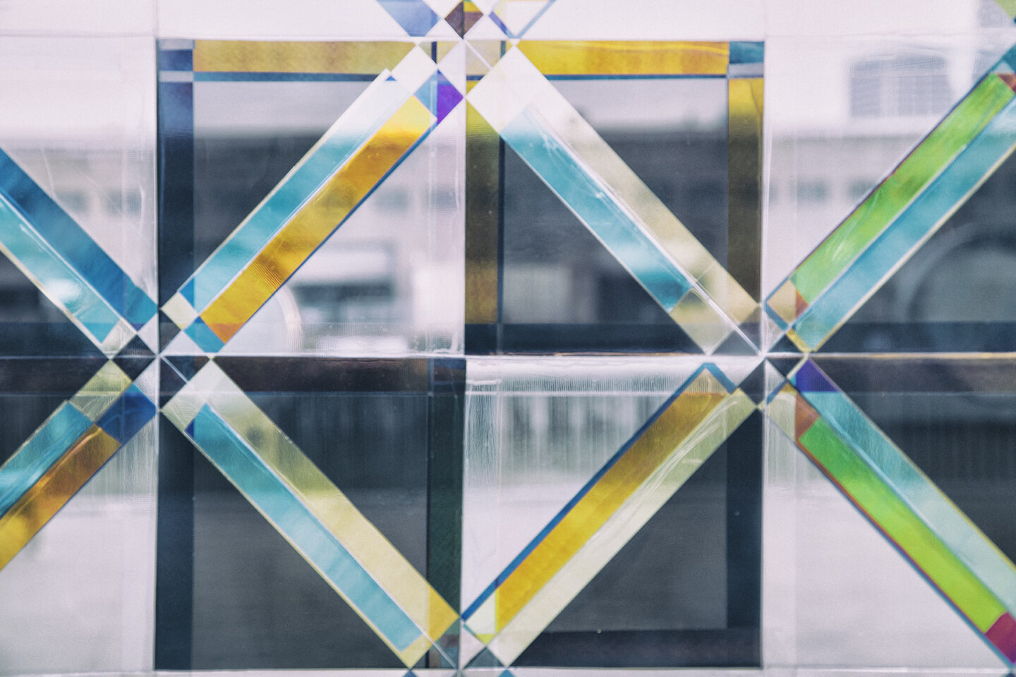 Shared of stained glass block a view from the Curiosity Factory 